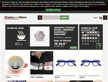 Tablet Screenshot of charlesandmarie.com